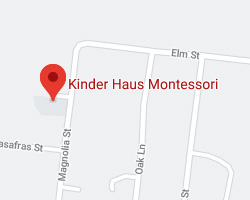 Kinder Haus Montessori Map